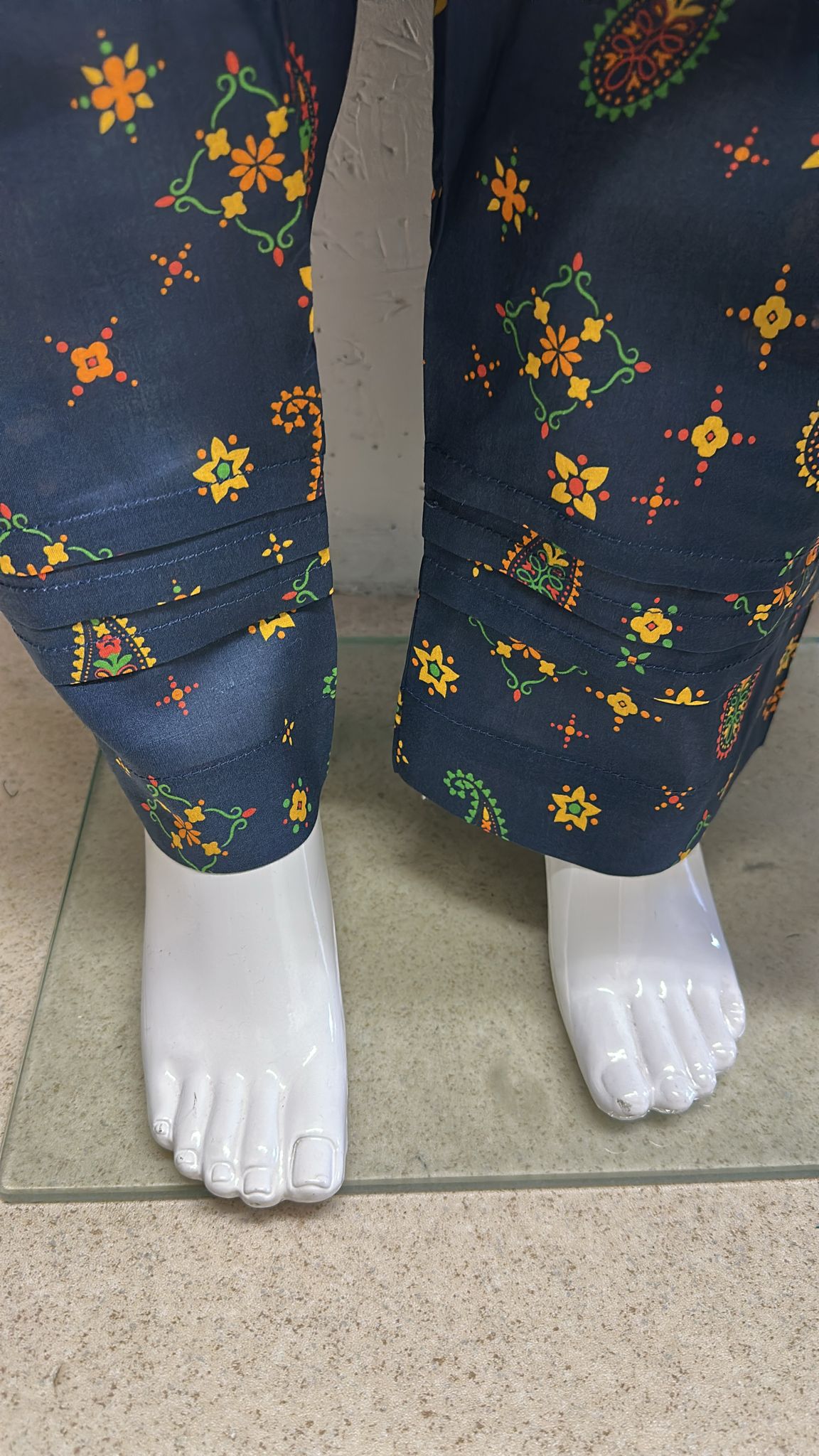 Luxury Lawn 3 Piece with Matching Trouser and Banarsi Dupatta