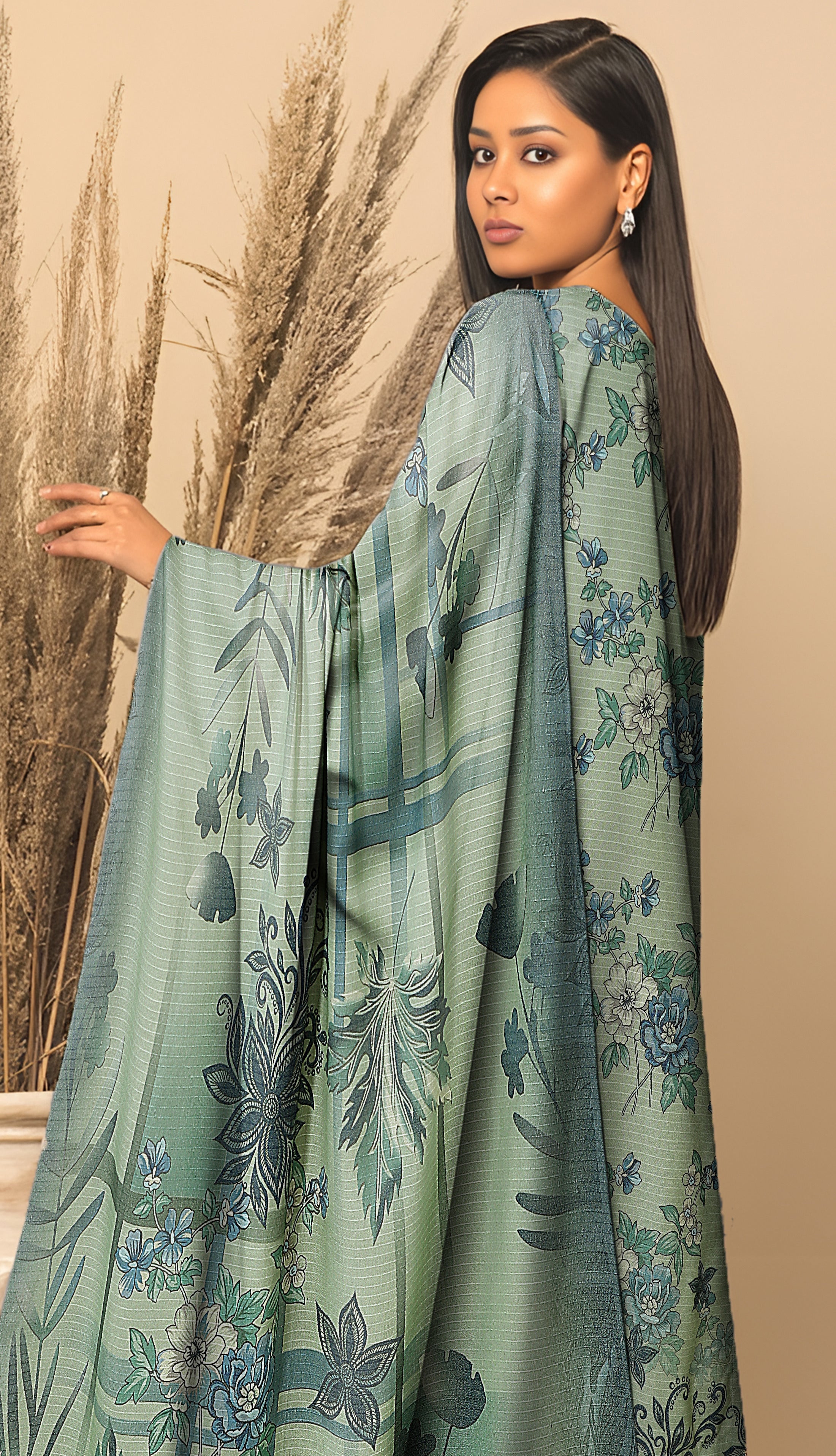 Dhanak Bana Dora 3 Piece Executive Quality Digital Print with Heavy Embriodery