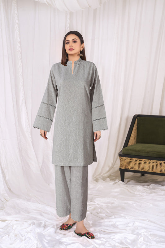 Soft Krandi 2 Piece Executive Quality Plain Co-Ord Set