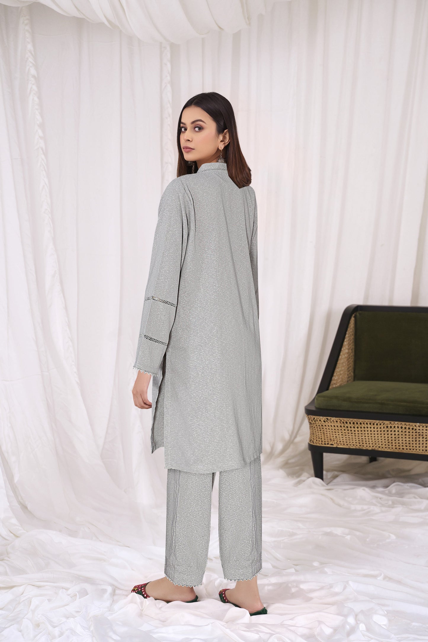 Soft Krandi 2 Piece Executive Quality Plain Co-Ord Set