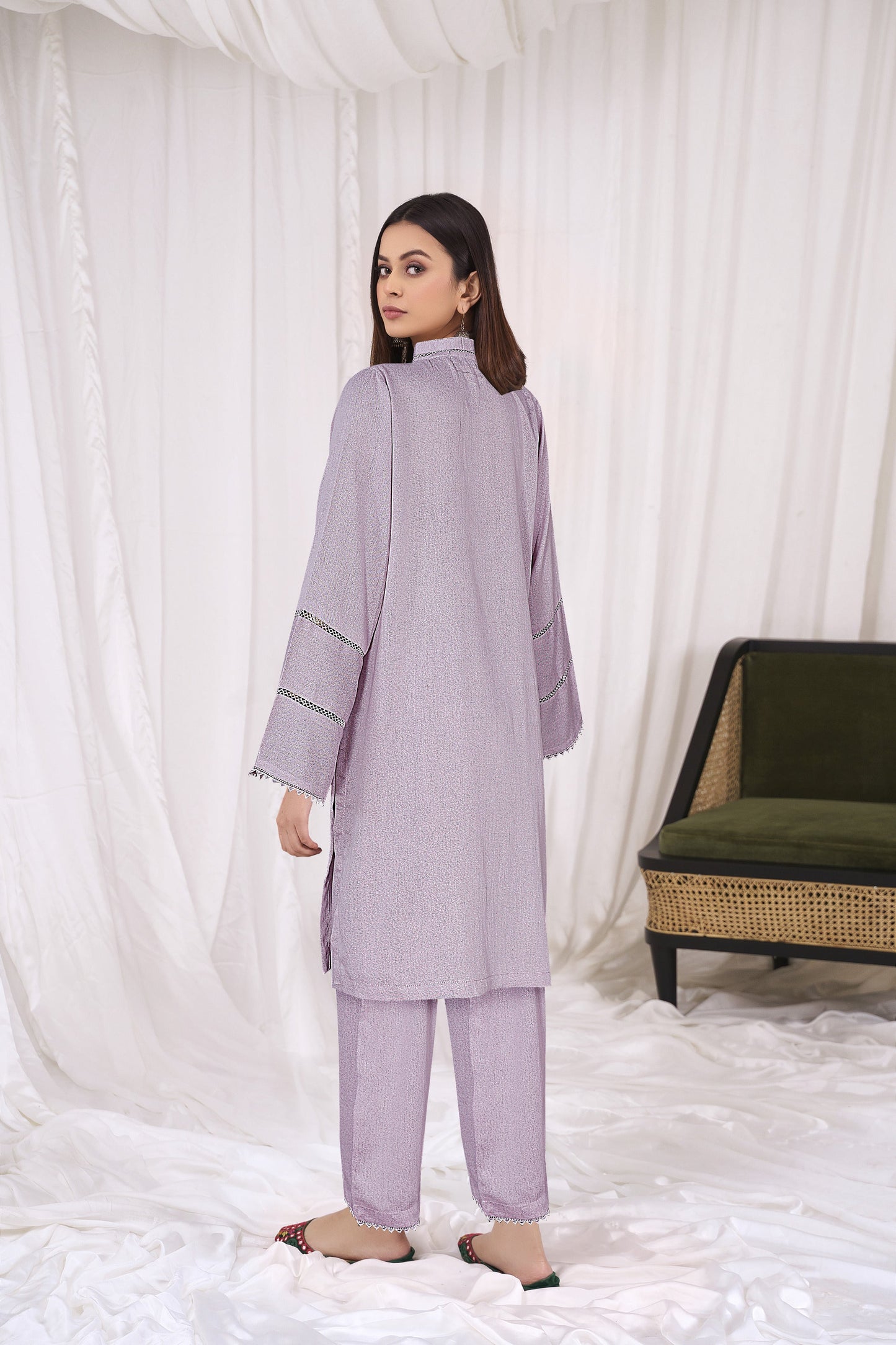 Soft Krandi 2 Piece Executive Quality Plain Co-Ord Set