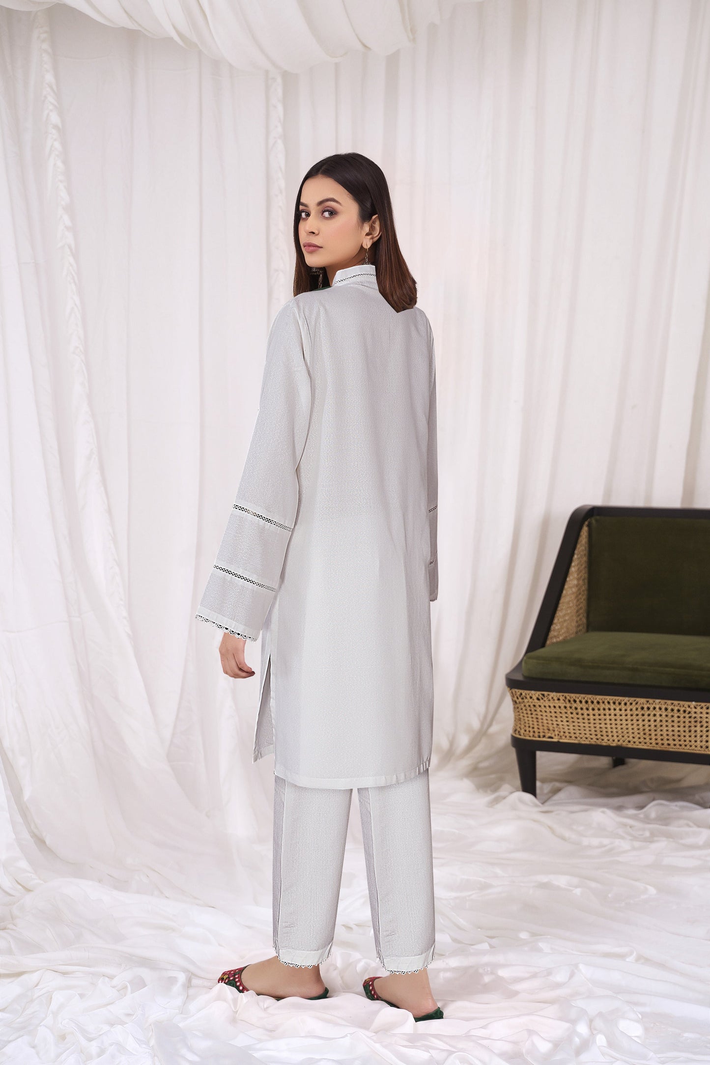 Soft Krandi 2 Piece Executive Quality Plain Co-Ord Set