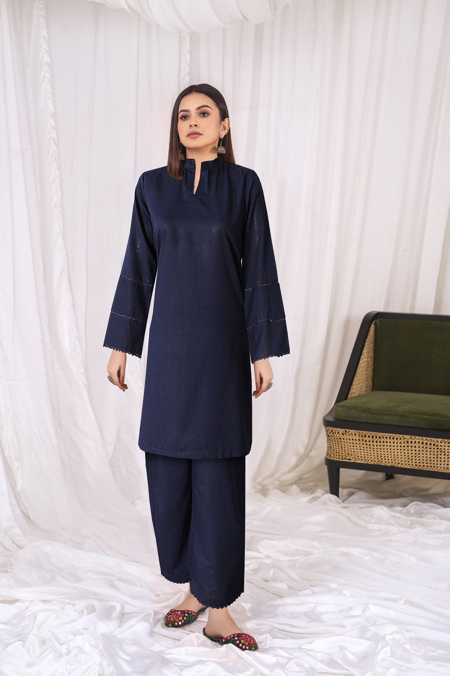 Soft Krandi 2 Piece Executive Quality Plain Co-Ord Set