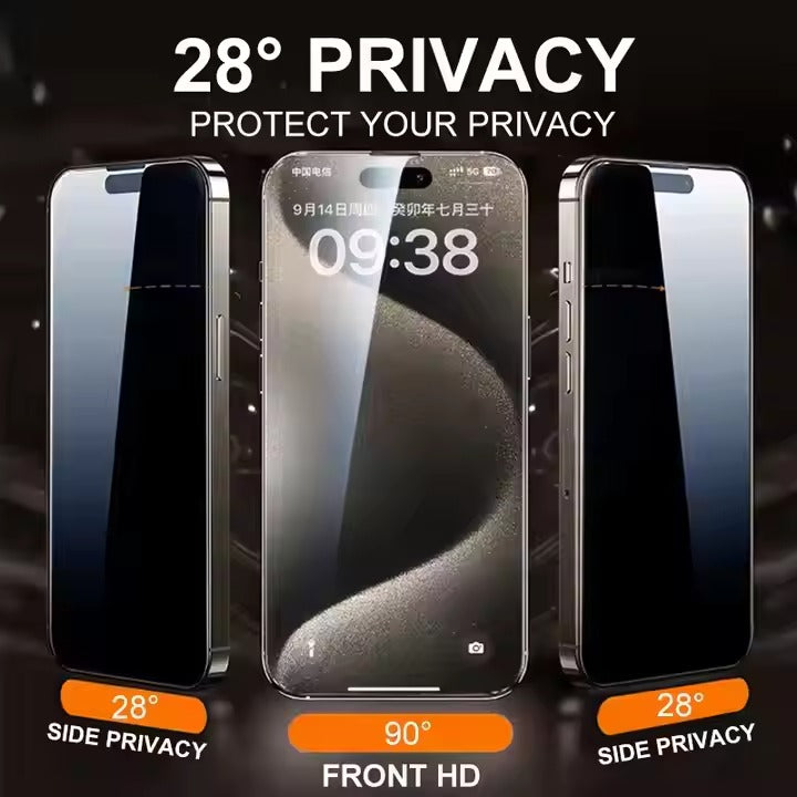 Premium Pro Glass Privacy Guard For IPhone 14 15 16